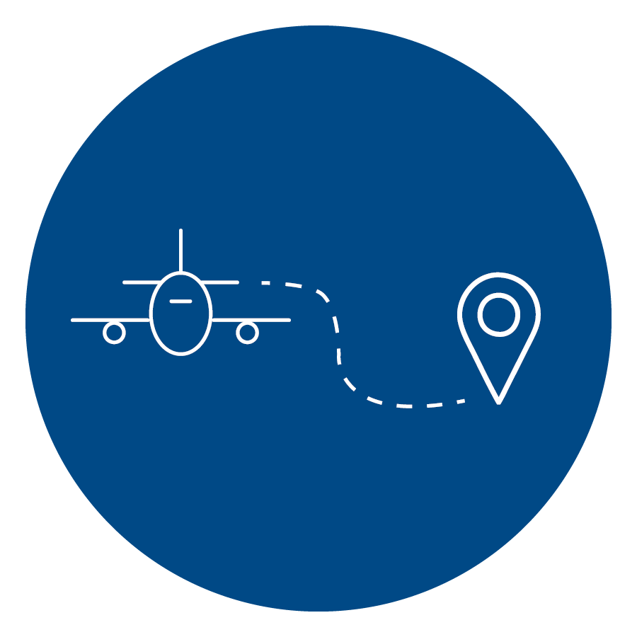Longer flight paths